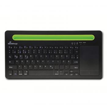 Mediarange MROS131 Wireless QWERTZ Tastatur mit Touchpad