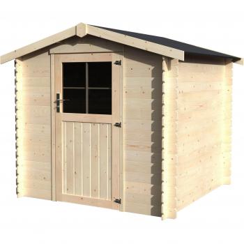 Caseta de Madera Haya 210 × 210 cm – Estilo “Decor & Jardin”