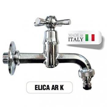 Morelli Portogomma rapida cromata lucida con attacco rimovibile per rubinetti