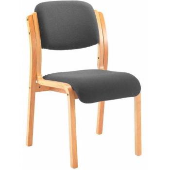 Monet Charcoal Seat Wood Chair