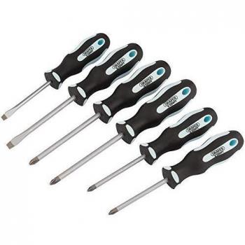 Draper Expert Soft Grip Screwdriver Set (6 pc)