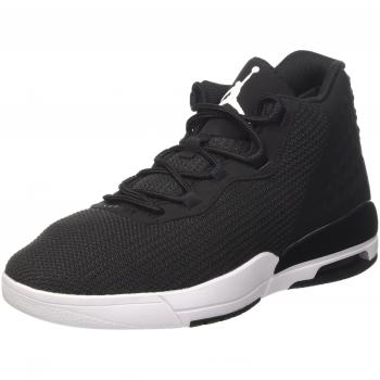 Men's Jordan Academy Basketball Shoes by Nike – White/Black – 7 UK