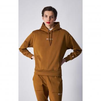 Champion Sport Damen Hoodie mit Logo senfgelb