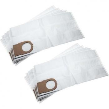 Vhbw 10-Pack Microfleece Dust Bags for Metabo