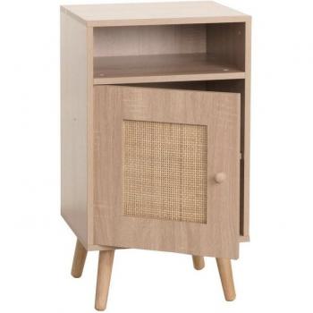 MCW Nachtschrank „Melamin‑Eiche“ M39 N – 71 × 40 × 41 cm