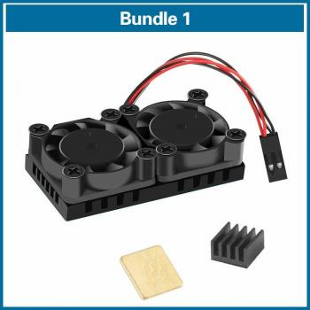 Ventiladores Dual S Robot + Disipador RPI115