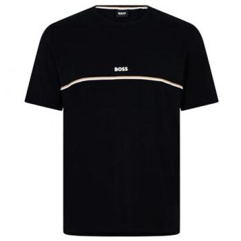 Boss T-Shirt Unique 50515395 Schwarz Regular Fit XL Herren