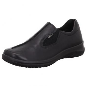 Superfit Legero Damen Halbschuh Leder Gore-Tex Sneaker SOFTBOOT 4.0 schwarz 36