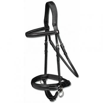 Black X‑Line Bitless Bridle (Full) – Waldhausen