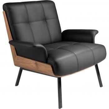 Chaise Lounge Angel Cerda Noirs et Noyaux