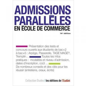 Admissions parallèles en école de commerce 14e édition