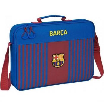 FC Barcelona Schultasche Bordeaux Marineblau (38 x 28 x 6 cm)