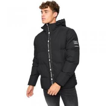 Crosshatch Herrenjacke Hanjo XXL – Olivgrüne Kältebarriere