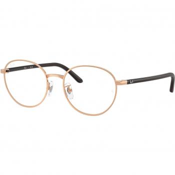 Men’s Ray‑Ban RX6538D Asian Fit 3094 Gold Glasses – Frame Only, Blue Light Blocked