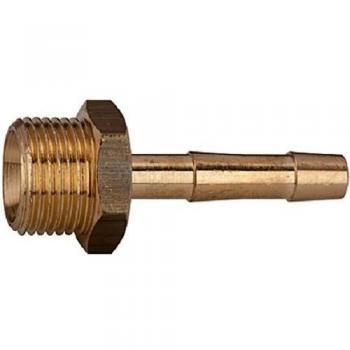 Adaptateur d'olive filetée 1/4 – tuyau flexible LW 9 mm, oc 17 mm, 48,5 mm