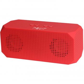Altavoz Nevir NVR-821B Rojo Bluetooth Manos Libres Efecto Luz