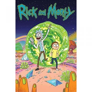 Rick und Morty Portal Grafikposter 61x91,5 cm