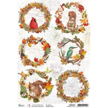 Seidenpapier Herbstliche Vielfalt, DIN A4
