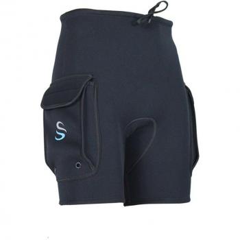 Bañador Surf SLINX Negro 3 mm con Pantalones Cortos de Neopreno