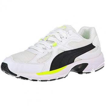 Blanc PUMA Axis Plus 90S Homme Chaussure de course à pied 370287 017