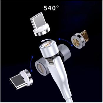 360º+180º Magnetic Fast Charging Cable Type C Micro AXYF