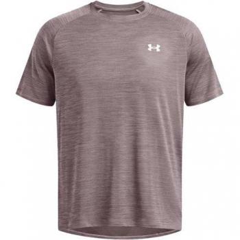 Under Armour Men's Tech Textured Short Sleeve T-shirt Gray/Lilac L