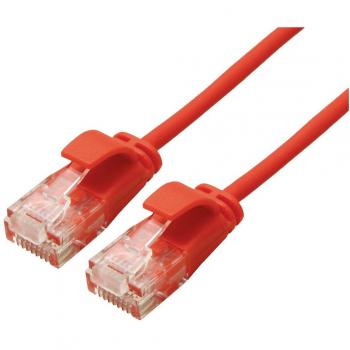 Roline Cat6a Slim Red UTP Cable 1 Meter