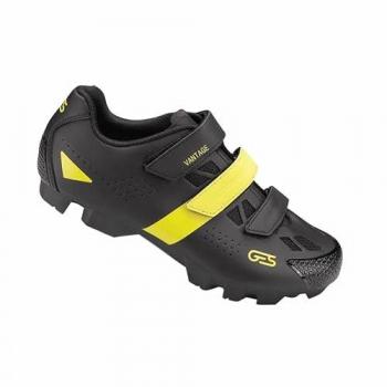 GEOS Vantage 2 MTB Shoes – Yellow/Black, Size EU 42 (Men)