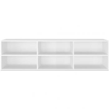 Alacena para TV blanco hielo 4 compartimentos