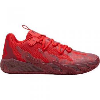 Puma MB.03 Uomo Gioco Basket Rosso Taglia 40,5