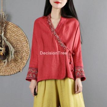 Blusa de Gasa Folclórica para Mujer