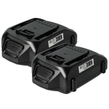 VHBW Double Batterie 2000mAh pour Worx WX279, WX290, WX368 (18V)