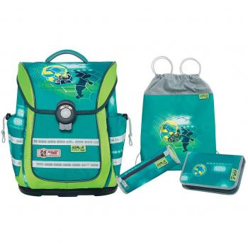 Ergonomisches Schulranzen-Set McNeill ERGO Light Pure – 4‑teilige Goalie-Version