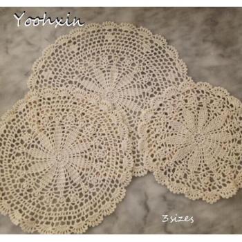 Napperons Modernes en Coton Artisanaux