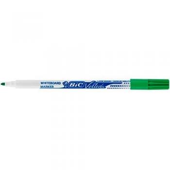 BIC Feutre effaçable à sec pour tableaux Blancs pointe fine encre alcool Noire VELLEDA 1721