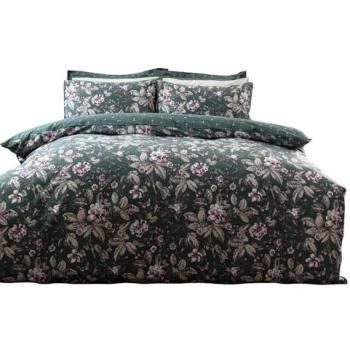 Sustainable Green Kingsize Bed Linen