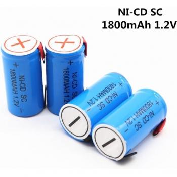 1.2V SC Battery Replacement 1800mAh