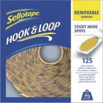 Sellotape Removable Hook and Loop Dots
