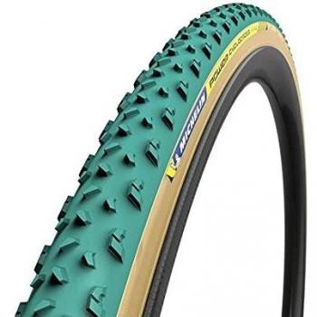 Michelin Schlauchreifen Power Cyclocross Mud 33-622 28 Racing MagiX Grün Braun