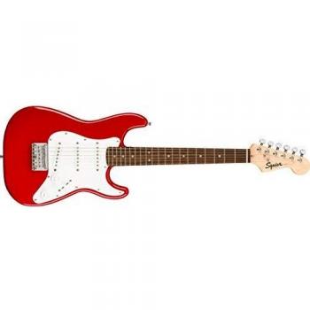 Squier Mini Stratocaster Electric Guitar, Laurel Fingerboard, Dakota Red