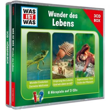WAS IST WAS 3CD Hörspielbox. Wunder des Lebens