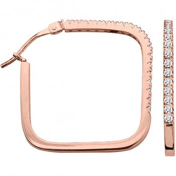 Altesse Creolen „Sissi“ – Eleganz in Rosé