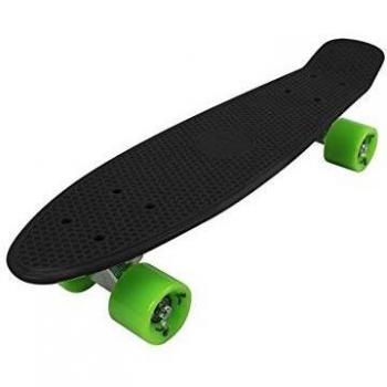 Vinsani 22 Classic Deck – Black with Green Wheels
