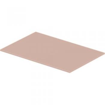 Duravit DuraSquare verre de sécurité 116,4 x 38 cm, couleur abricot