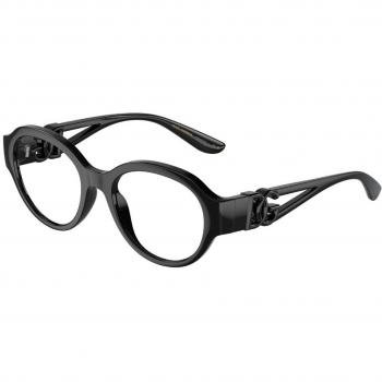 Dolce & Gabbana DG5111 501 Unisex Black Eyeglasses