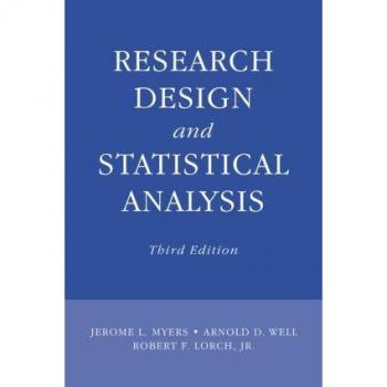 Lawrence Erlbaum Associates, Inc. Research Design and Statistical Analysis (Hardback)