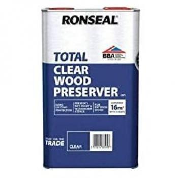 Ronseal Total Wood Preserver Clear 5L