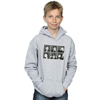 David Bowie Kids’ Grey Patterned Hoodie – 5‑6 Years