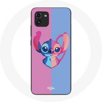 Cocoon Galaxy A03 – Style Stitch Angel Bleu Rose