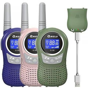 Talkie Walkie Rechargeable QNIGLO Q168Plus Enfants